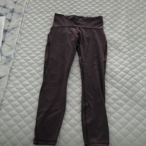 Lululemon purple leggings (train times pant)
